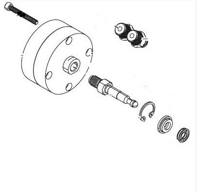 Titan 0153864 Bypass Air Cylinder Assembly Kit